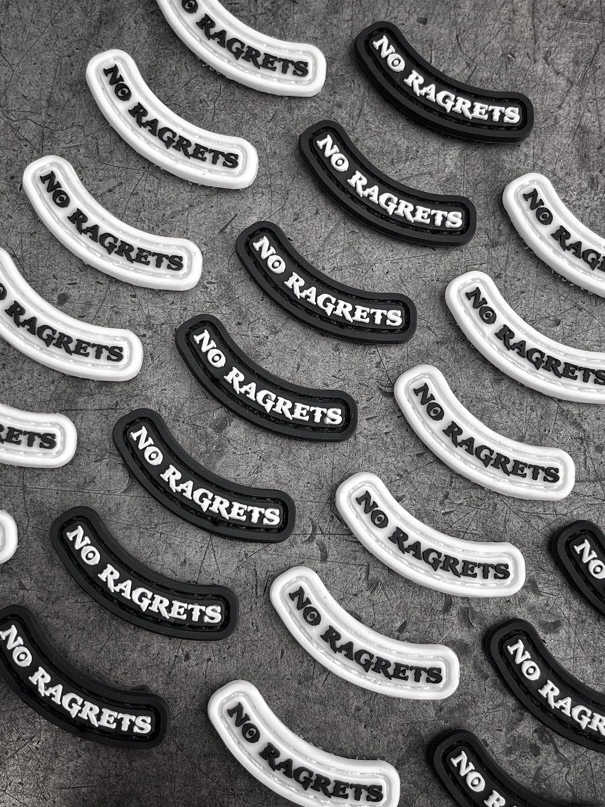 ZeroFeud No Ragrets PVC Patches