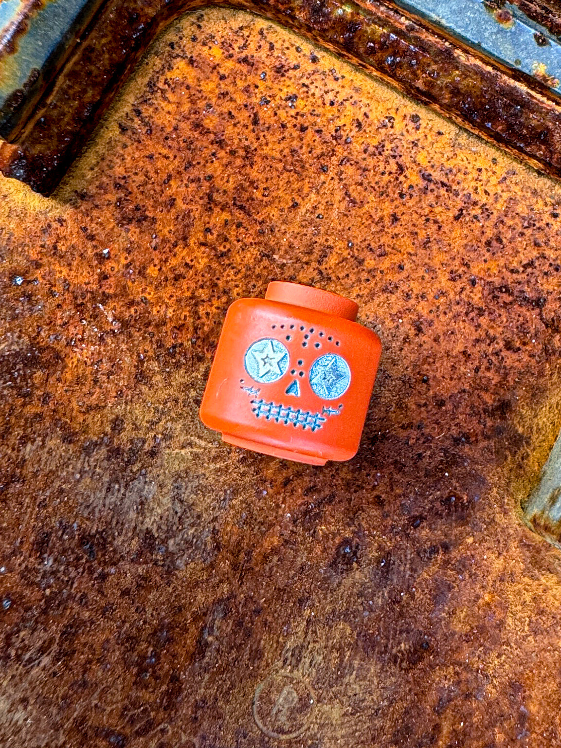 ZeroFeud Día de Muertos (Day of the Dead) BrickMan Beads