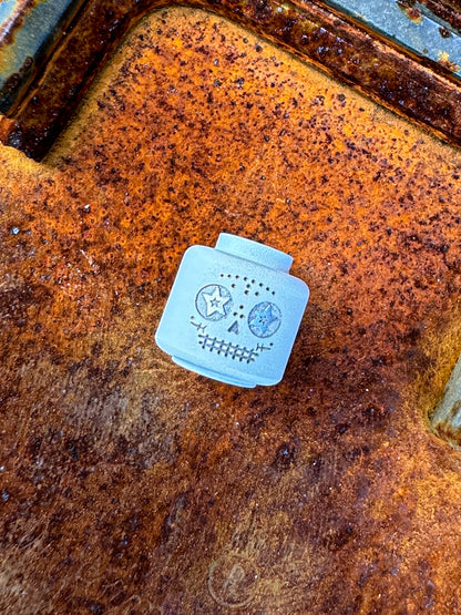 ZeroFeud Día de Muertos (Day of the Dead) BrickMan Beads