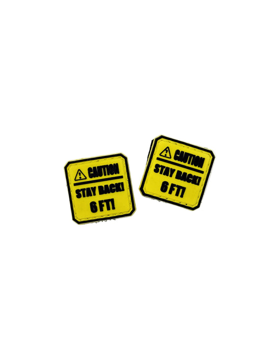 ZeroFeud 6ft Back PVC Patches
