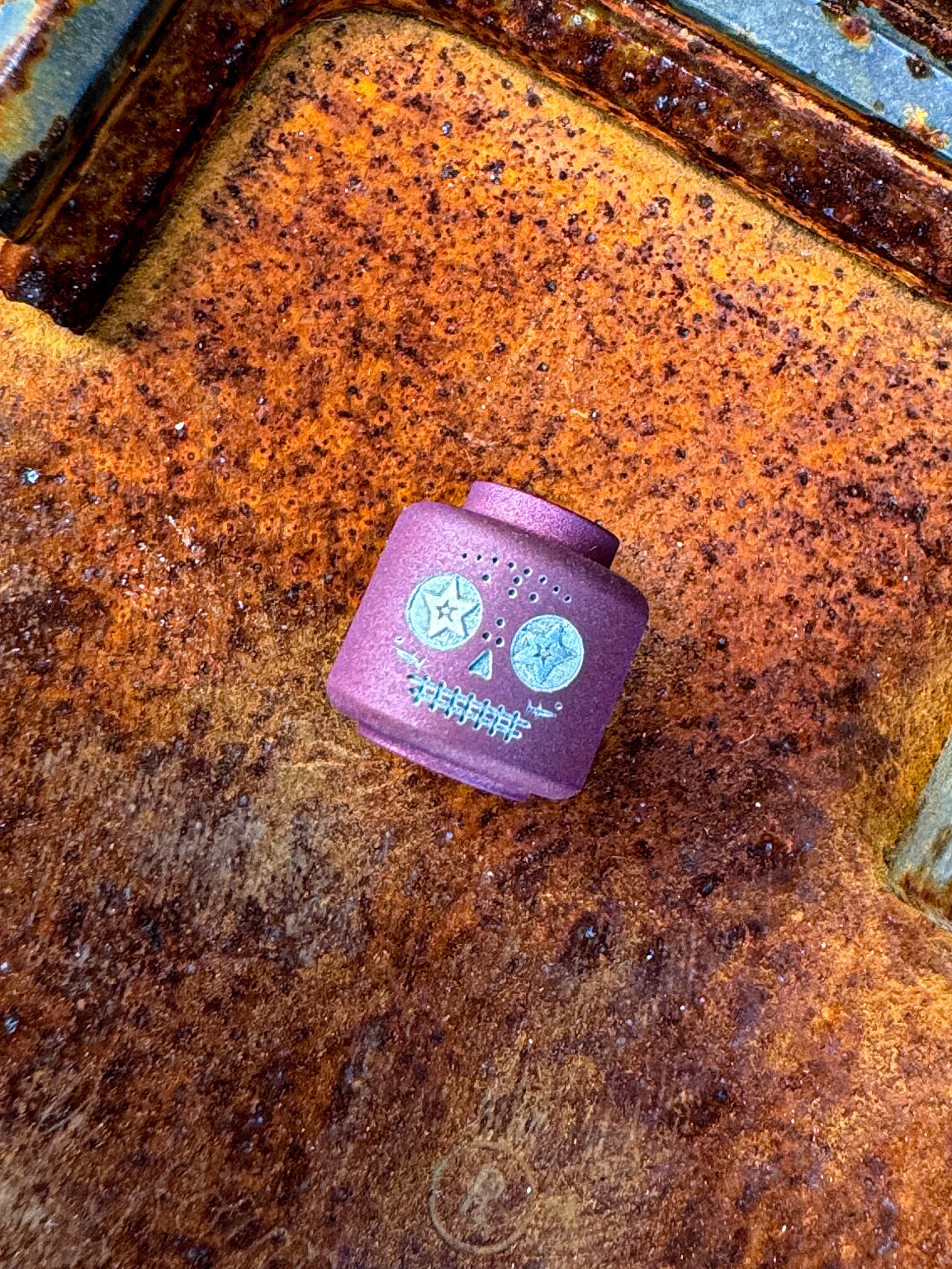 ZeroFeud Día de Muertos (Day of the Dead) BrickMan Beads