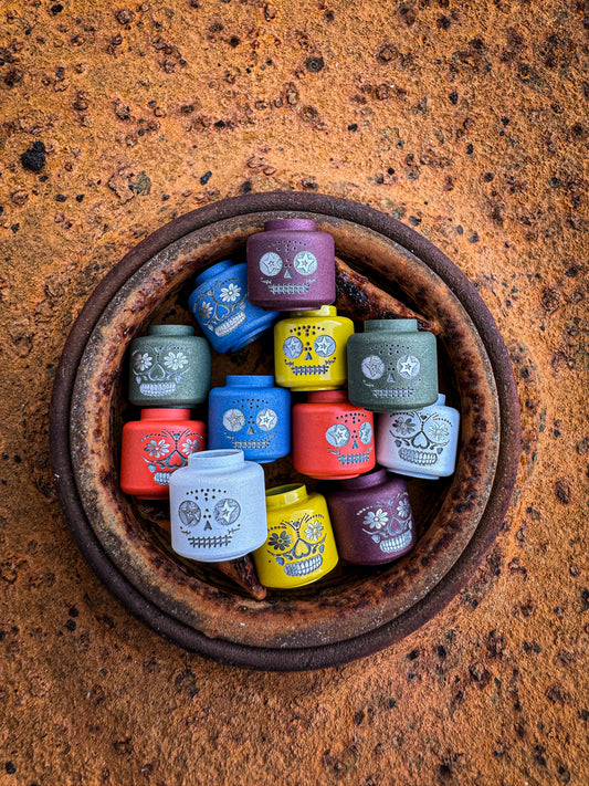 ZeroFeud Día de Muertos (Day of the Dead) BrickMan Beads
