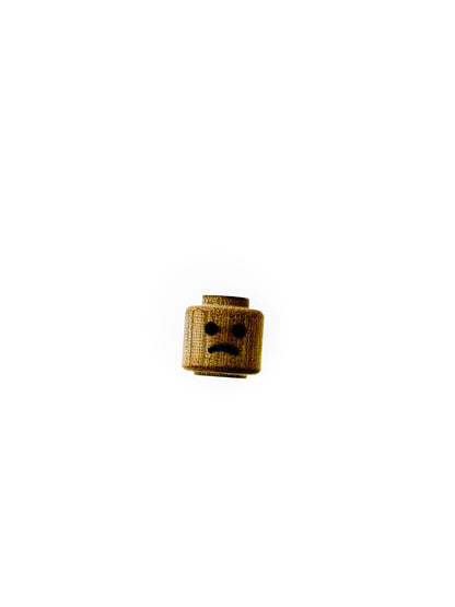 Toasted Micarta ZeroFeud BrickMan Beads