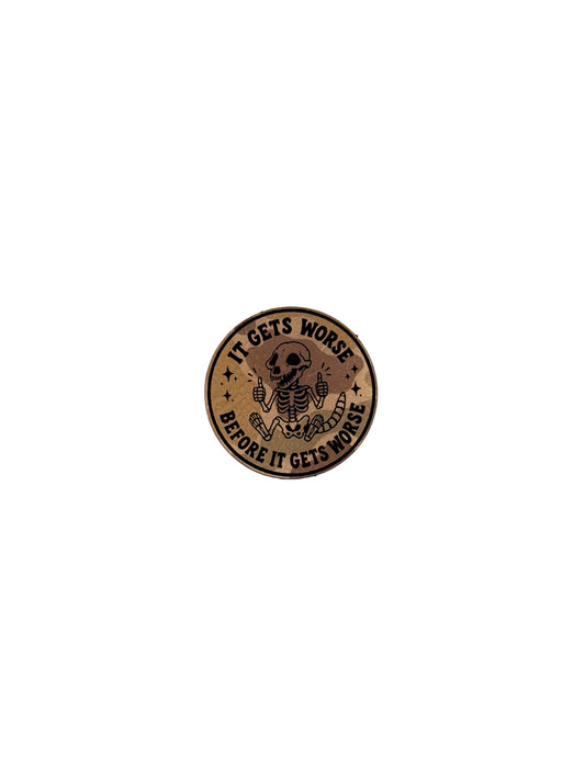 ZeroFeud Leather Patches