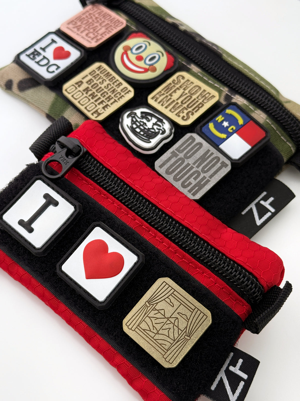 ZeroFeud Metal Patches