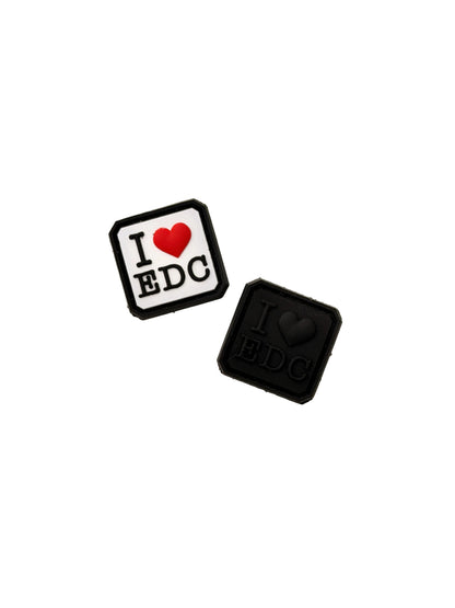 ZeroFeud I <3 EDC PVC Patches