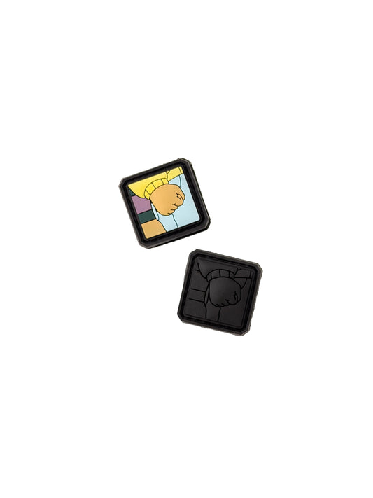 ZeroFeud Fist PVC Patches