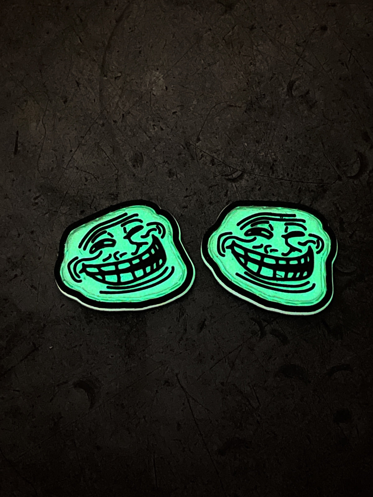 ZeroFeud Troll PVC Patches