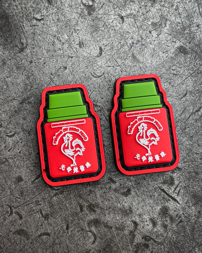 ZeroFeud Hot Sauce Sriracha Patches