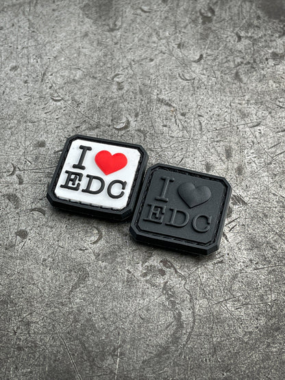 ZeroFeud I <3 EDC PVC Patches